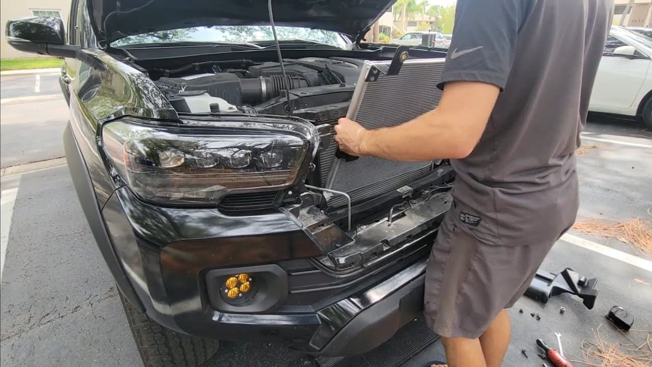 2016-2023 Toyota Tacoma AC Condenser Replacement