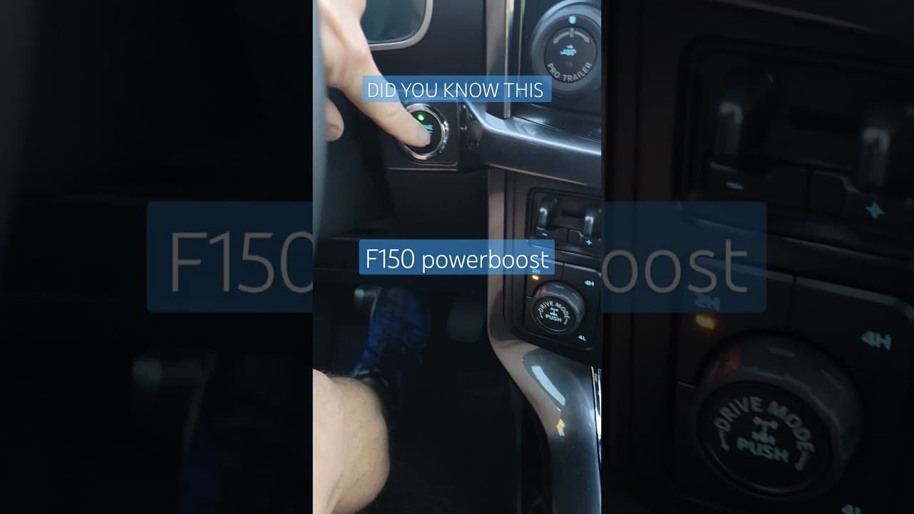 Bet you didn't know this! Ford Powerboost! #shorts #ford #f150