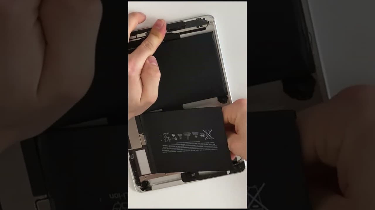 Taking ipad Battery out - DIY At Home Replace Ipad Tablet Battery | How to take out Ipad Battery DIY