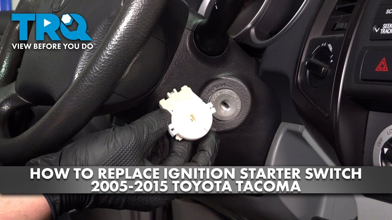 How to Replace Ignition Starter Switch 2005-2015 Toyota Tacoma