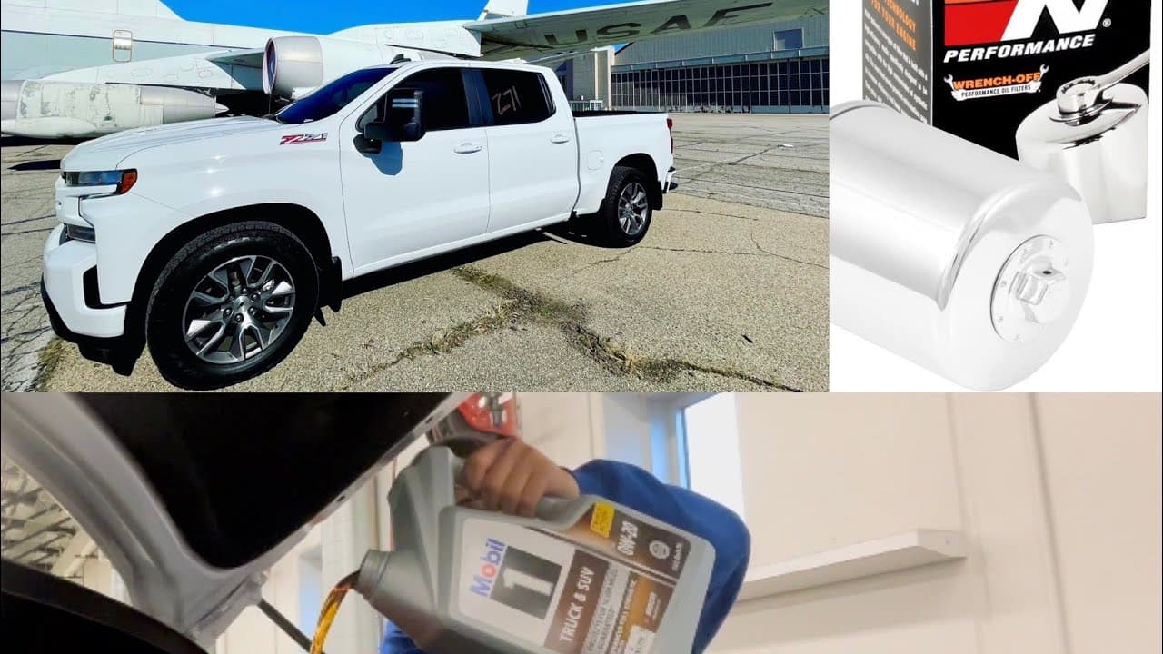 2022 Chevrolet Silverado RST Oil Change