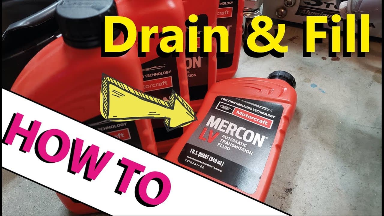 Step by Step Transmission Fluid Drain and Fill: HOW TO ESCAPE
