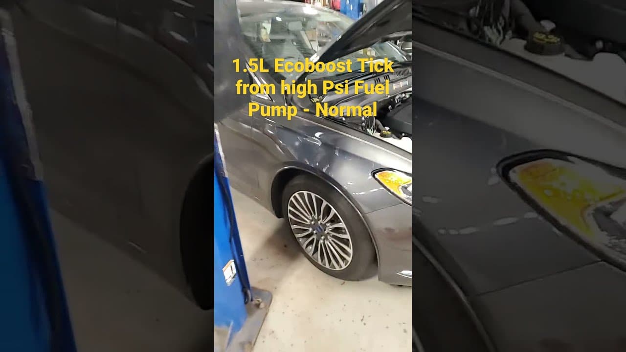 1.5L Ecoboost Tick - Customer States  I hear A Tick when engine running - here is 1 sound