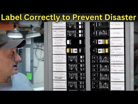 DIY Electrical Panel Labeling - EASY & CHEAP!