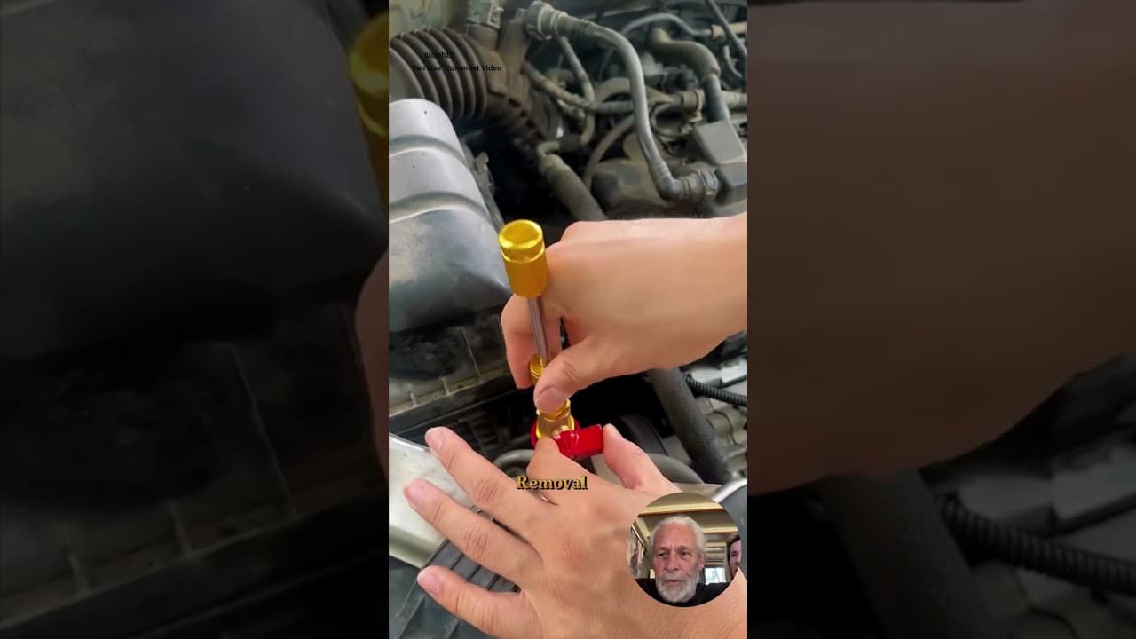 Schrader Valve Tool for Car AC Repair