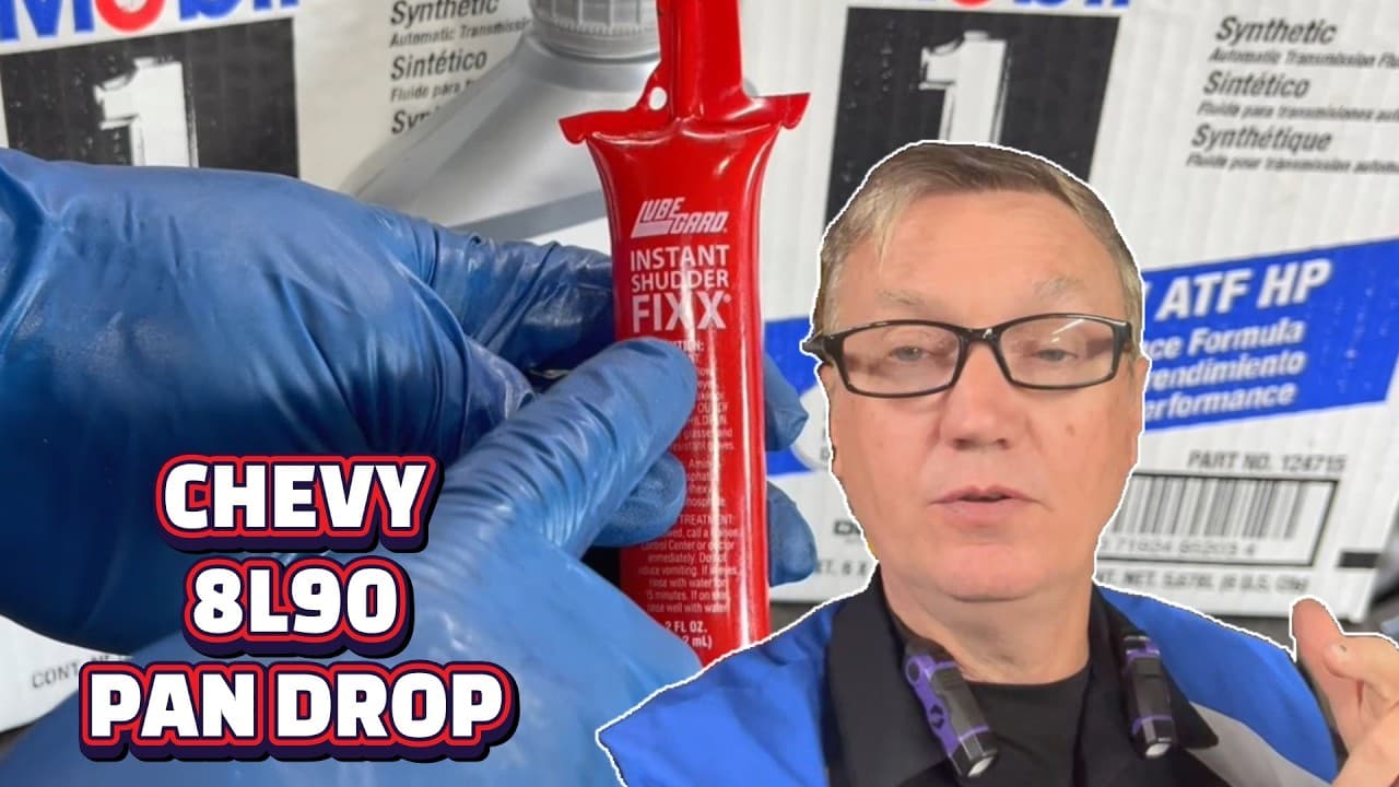 Chevy / Chevrolet Silverado 8L90 Transmission Fluid Change Pan Drop GMC Sierra 8 Speed SHUDDER FIX