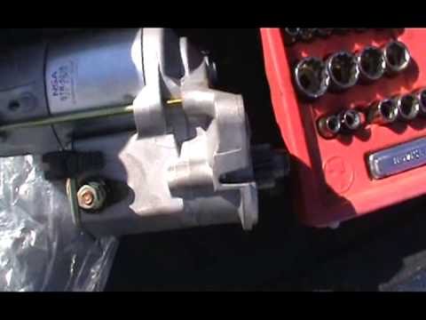 How to change a 2000 Toyota Tacoma starter in 20 min