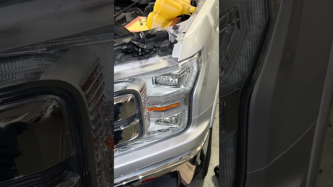 Water pump replacement on 2018 f150 eco boost #fordperformance #mechanic #fordlife
