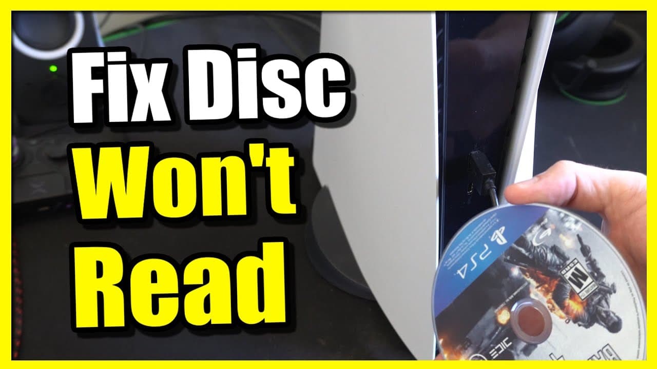 How to Fix PS5 Unrecognized Disc Won't Start! Game Disc Won't Start (Easy Method)
