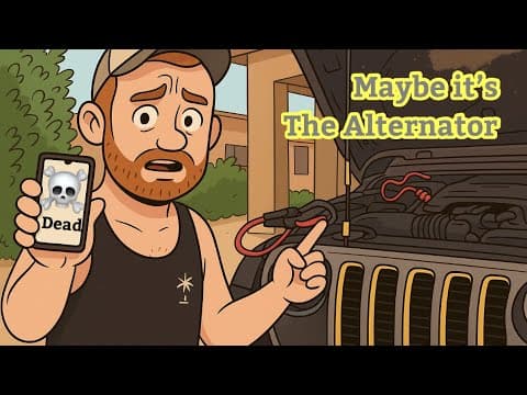 Jeep JL Alternator Replacement