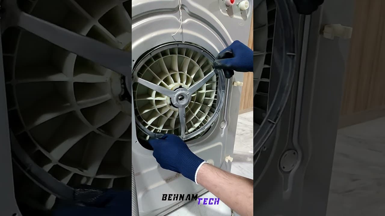 Easy DIY washing machine bearing replacement. Save time and money with this quick guide! #Repair