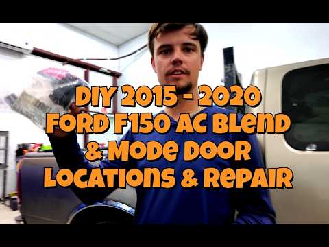 DIY 2015-20 Ford F-150 AC Blend & Mode Door (Actuator) Repair. It's Easy!
