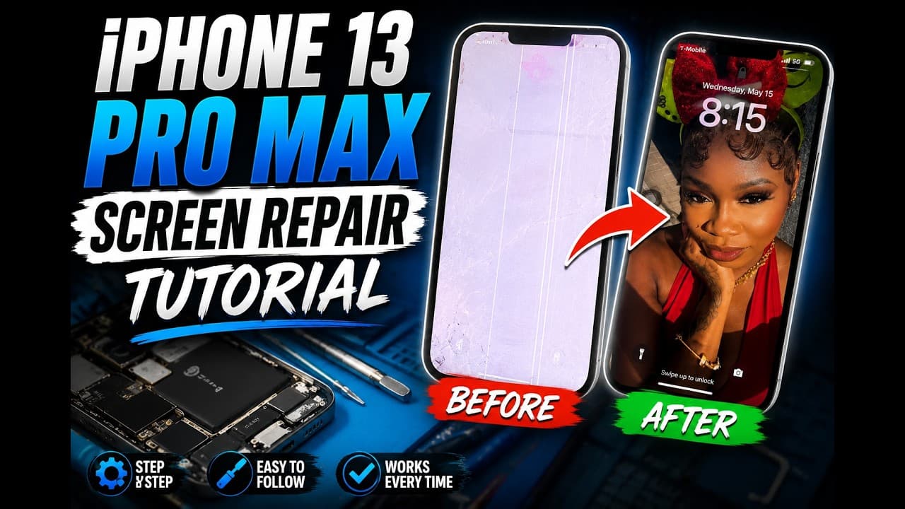 How to Replace an iPhone 13 Pro Max Screen | Complete Repair Guide