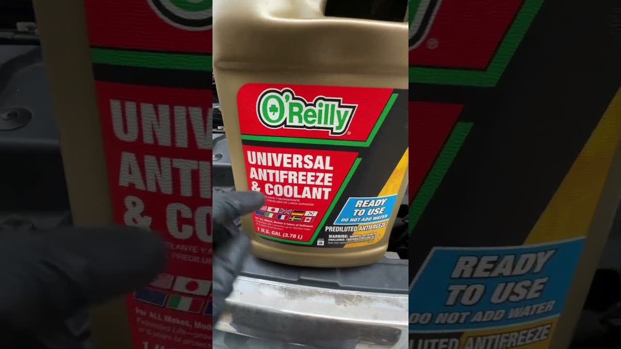 Save your money when buying Coolant! #automobile #mechanic #diy #car #truck