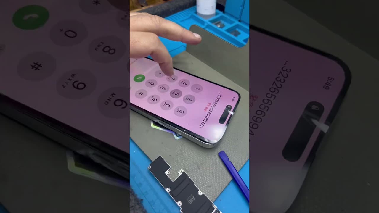 How to replace a iPhone 14 Pro Max screen #iphone14promax