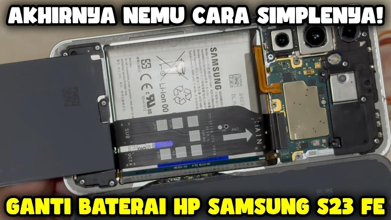 Samsung Galaxy S23 FE Battery Replacement | Ganti Baterai Setelah 3 Tahun