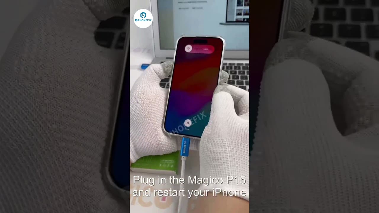 Fix iPhone 15 Touch Screen Not Working and Restore iPhone Automatically - P15 Magico Restore Cable