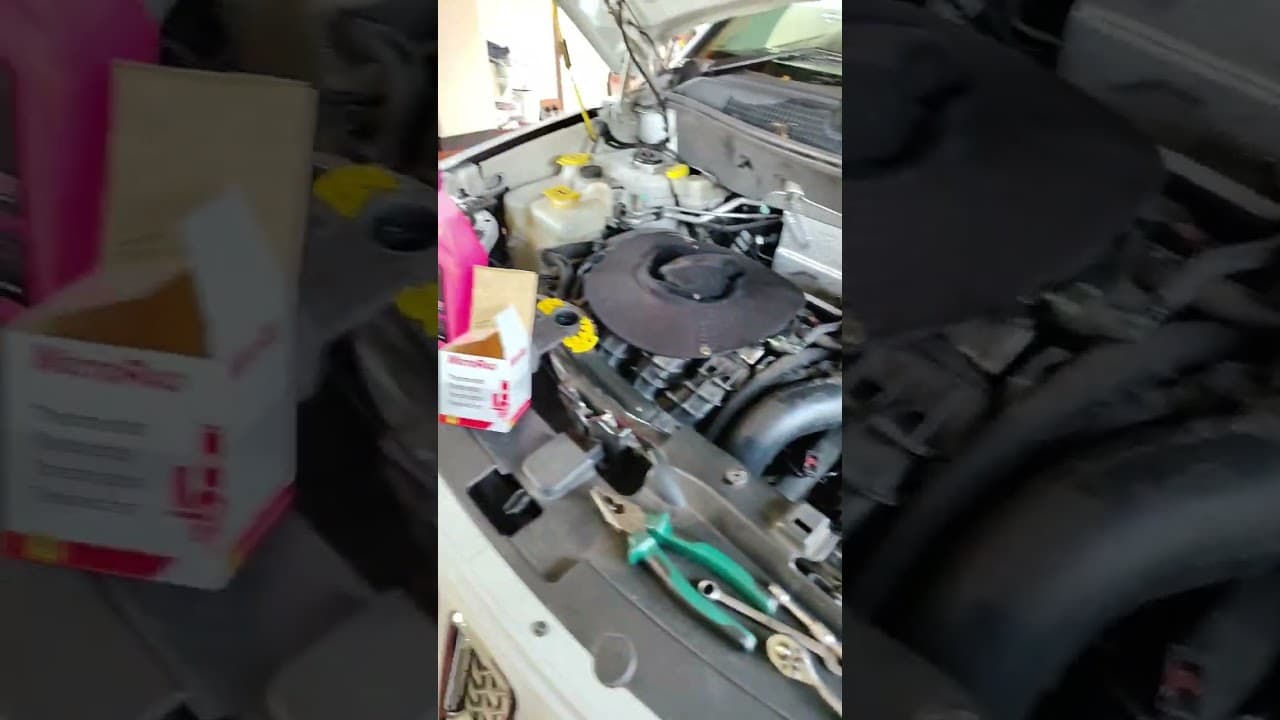 Jeep compass overheating, found out thermostat not opening, so replacing thermostat