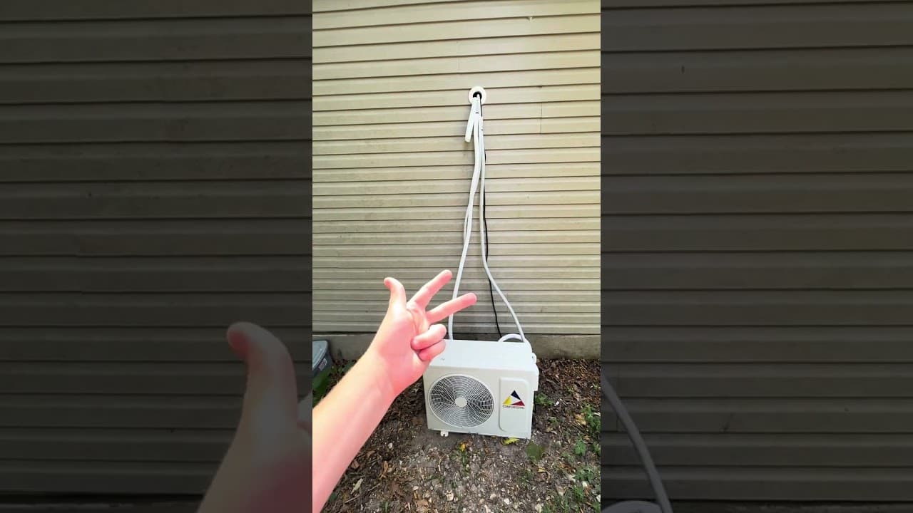 I Installed the CHEAPEST mini Split System On Amazon That Heats and Cools