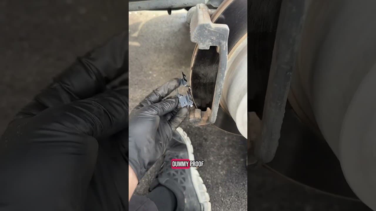 Rear brake pad slap on Chevy Silverado