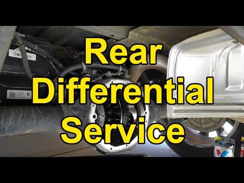 [HOW TO] Change Rear Differential Fluid on a 2019+ Silverado & Sierra(Axle Code SU7/SU8)