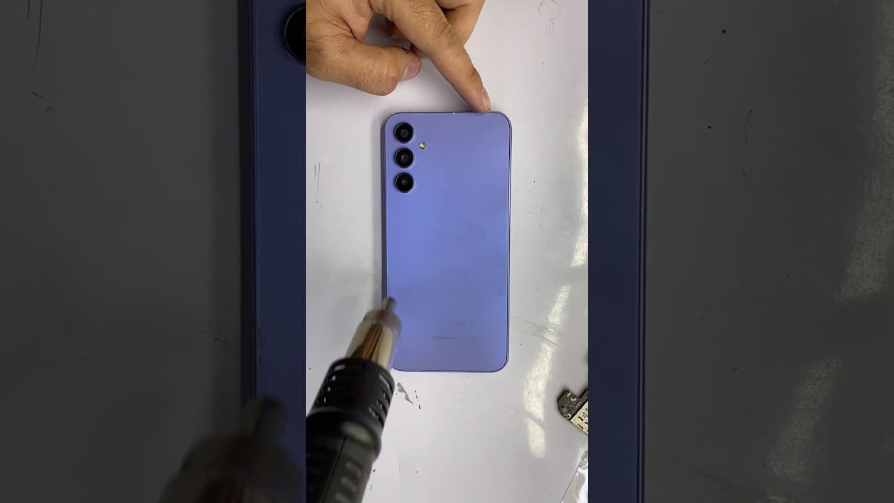 remove back case samsung a34 a54