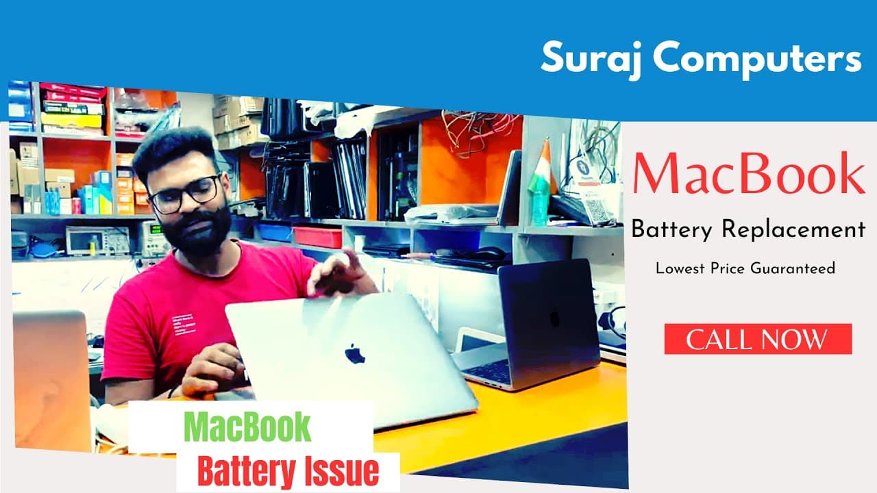 Battery Replacement MacBook Pro 15-inch A1990 (Mid 2018-2019) - Apple Support Delhi NCR