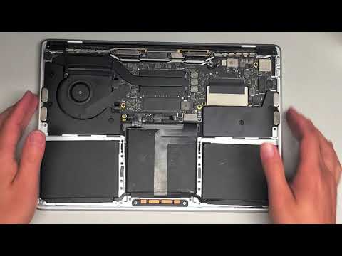 13" inch MacBook Pro A1708 Late 2016 Mid 2017 Battery Replacement Repair
