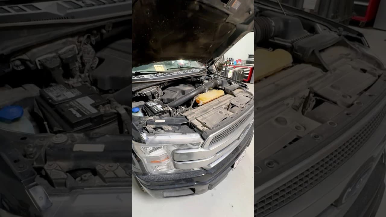 200k mile Ford 3.5L EcoBoost came in for a simple misfire, but we found a whole lot more! #shorts