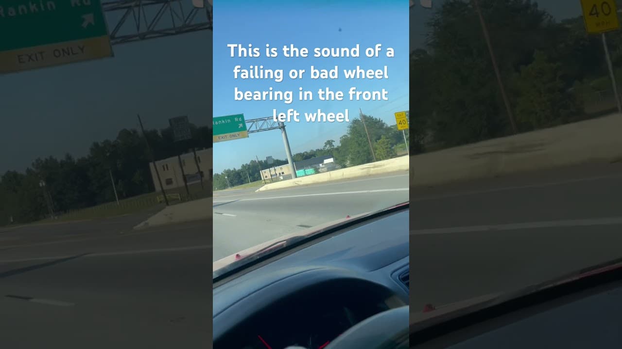 Bad Wheel Bearing Sounds 2003 Honda Civic Ex
