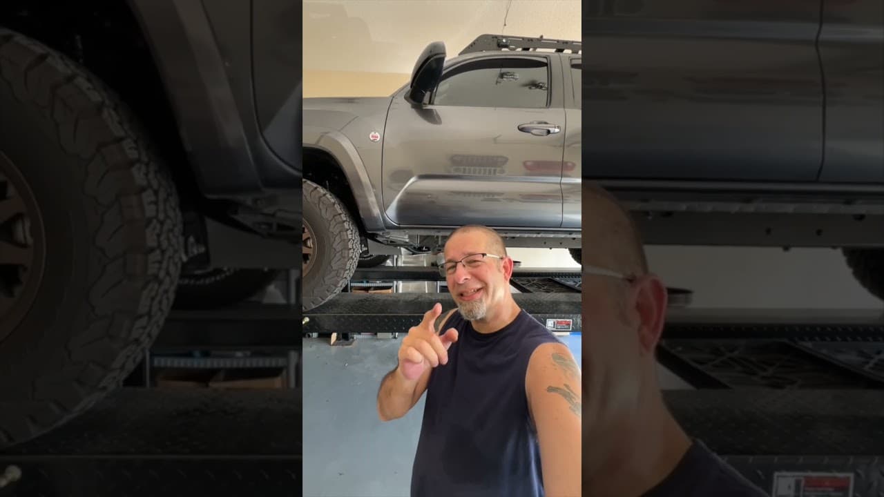 Toyota Tacoma Cat Shield and Theft Protection!