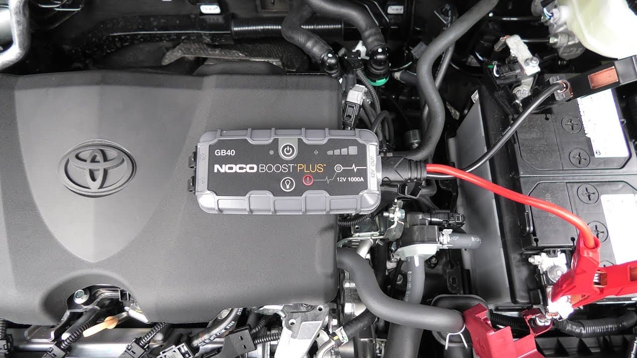 Toyota RAV4 (2019-2025): How To Jump Start RAV4 Without Donor Vehicle Using NOCO Boost GB40?