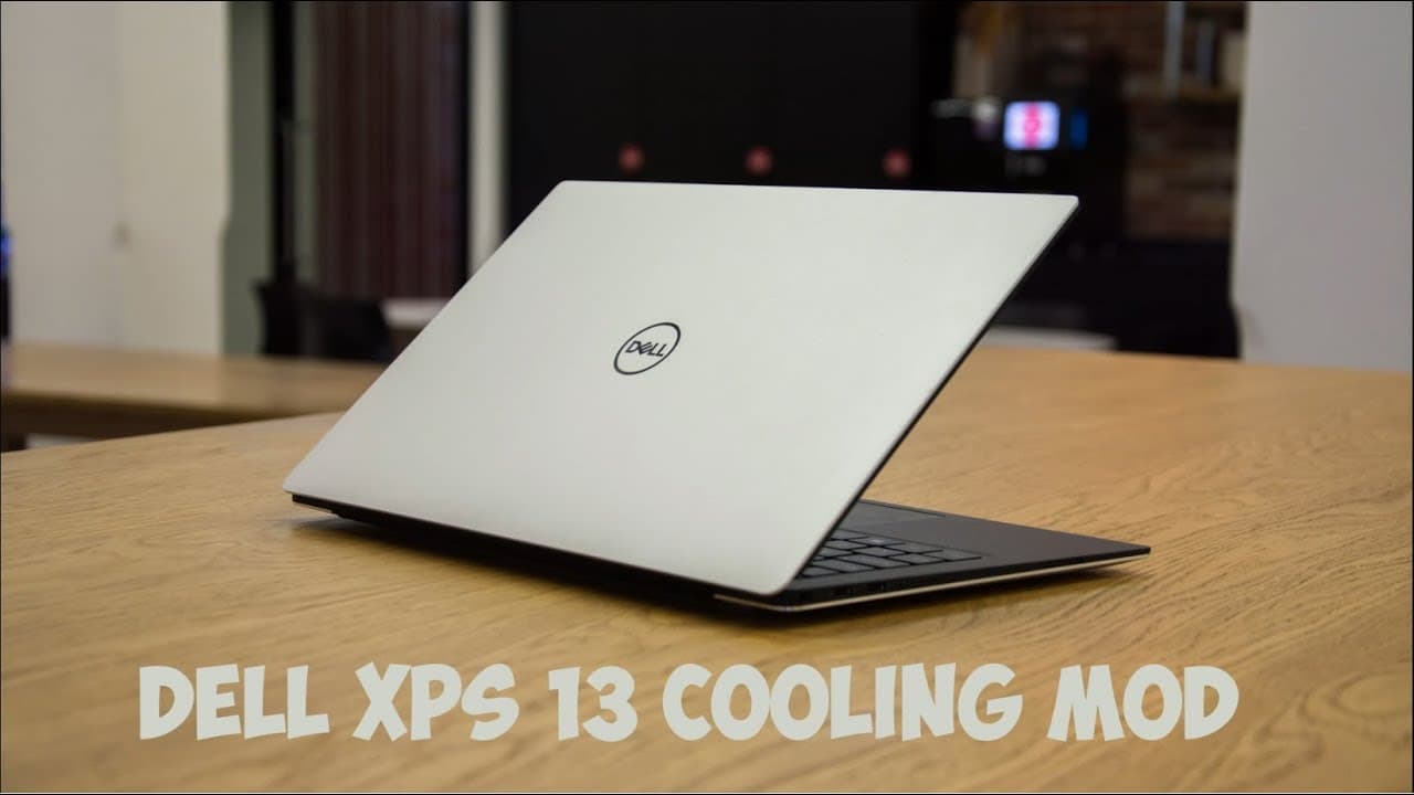 Dell XPS 13 (9360) Cooling Mod for dummies