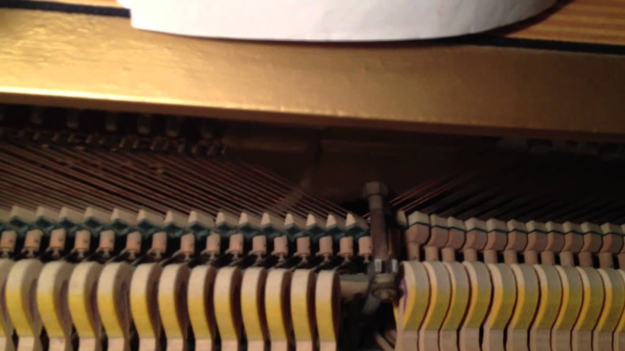 Fixing piano pedals and keys
