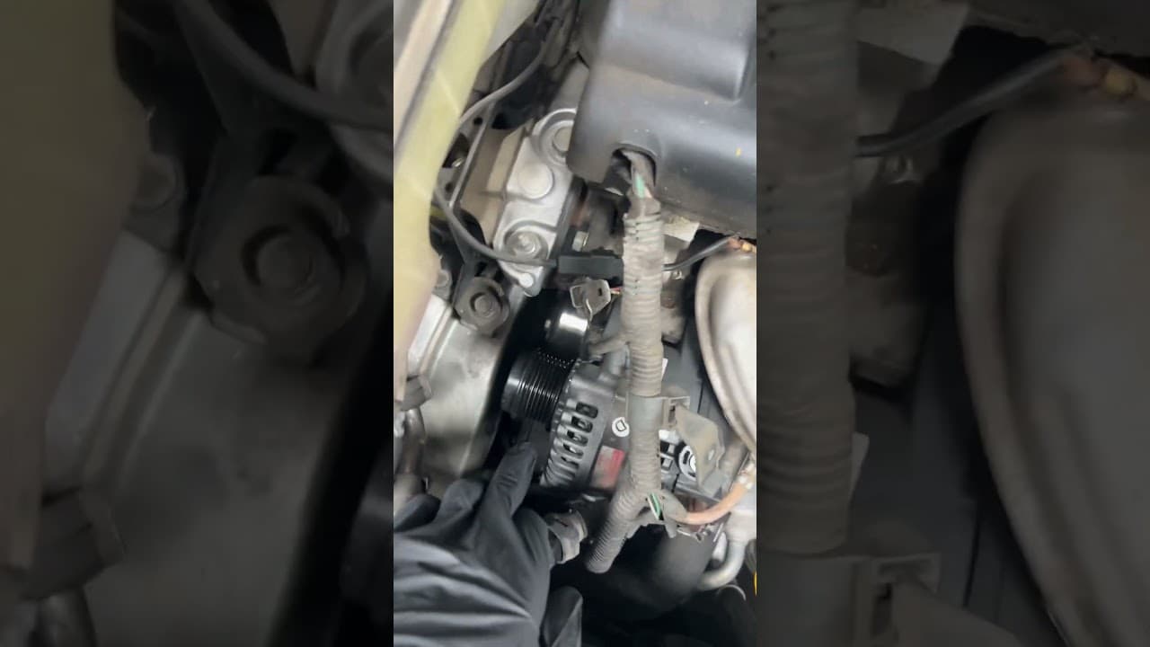 Toyota RAV4 alternator removal
