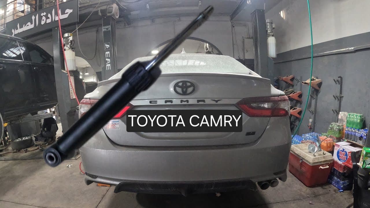 rear shock absorber replacement .... toyota camry 2018-2025 (torque specs)