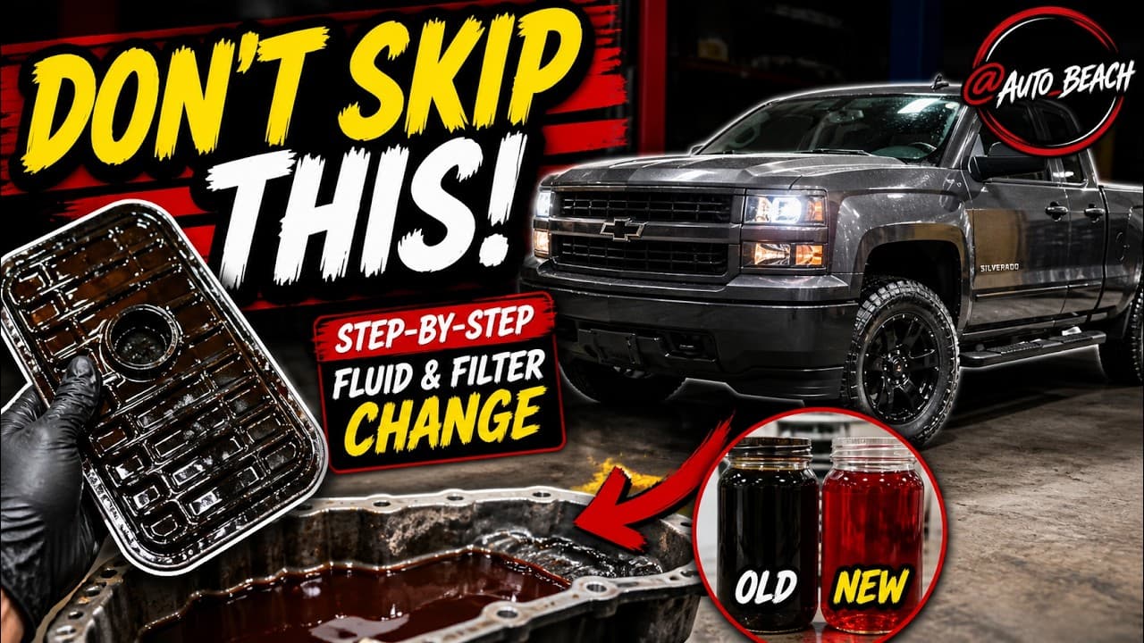 How to Change Transmission Fluid & Filter on a 2016 Chevy Silverado 1500 4.3L (Full DIY Guide)
