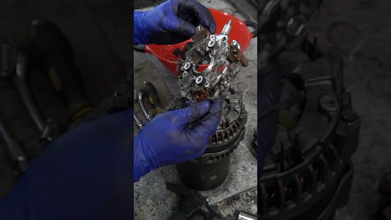 Disassembly Toyota Corolla #alternator #rebuild #automotive