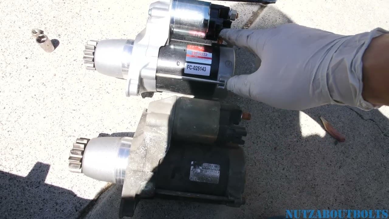 2002-2006 Toyota Camry Starter Replacement