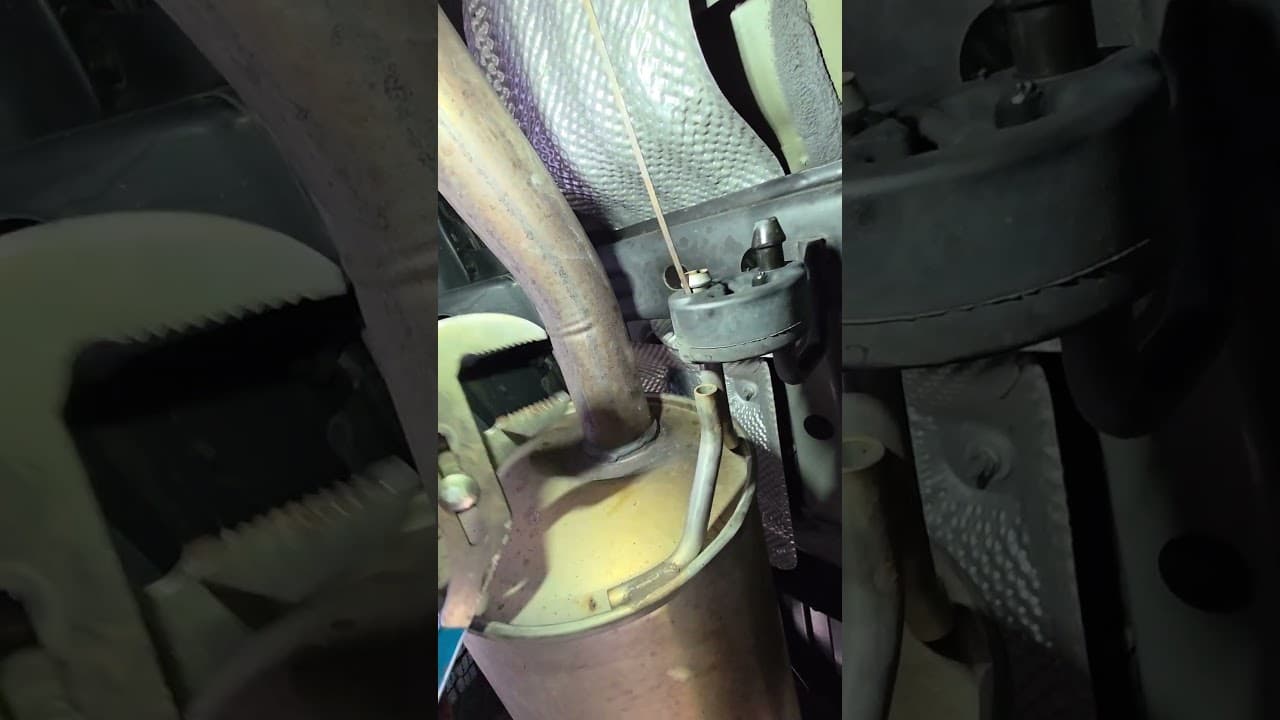 Easy exhaust hanger removal.