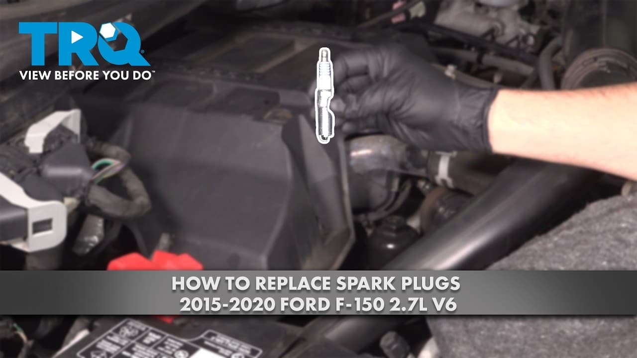 How to Replace Spark Plugs 2015-2020 Ford F-150 2.7L V6
