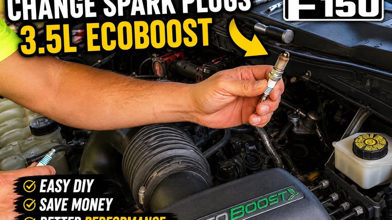 Save Money! 2021 F-150 3.5L Spark Plug Change at Home