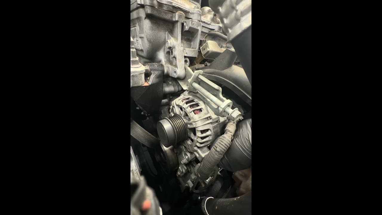 2017 Toyota Corolla Alternator Replacement #mechanic #car #viral