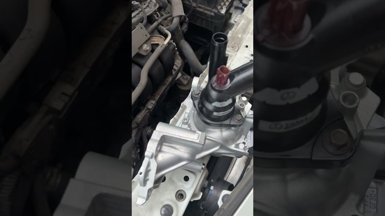 2018-24 Toyota Camry water pump and thermostat replace. Applies to many 2.5 Toyota and Lexus models