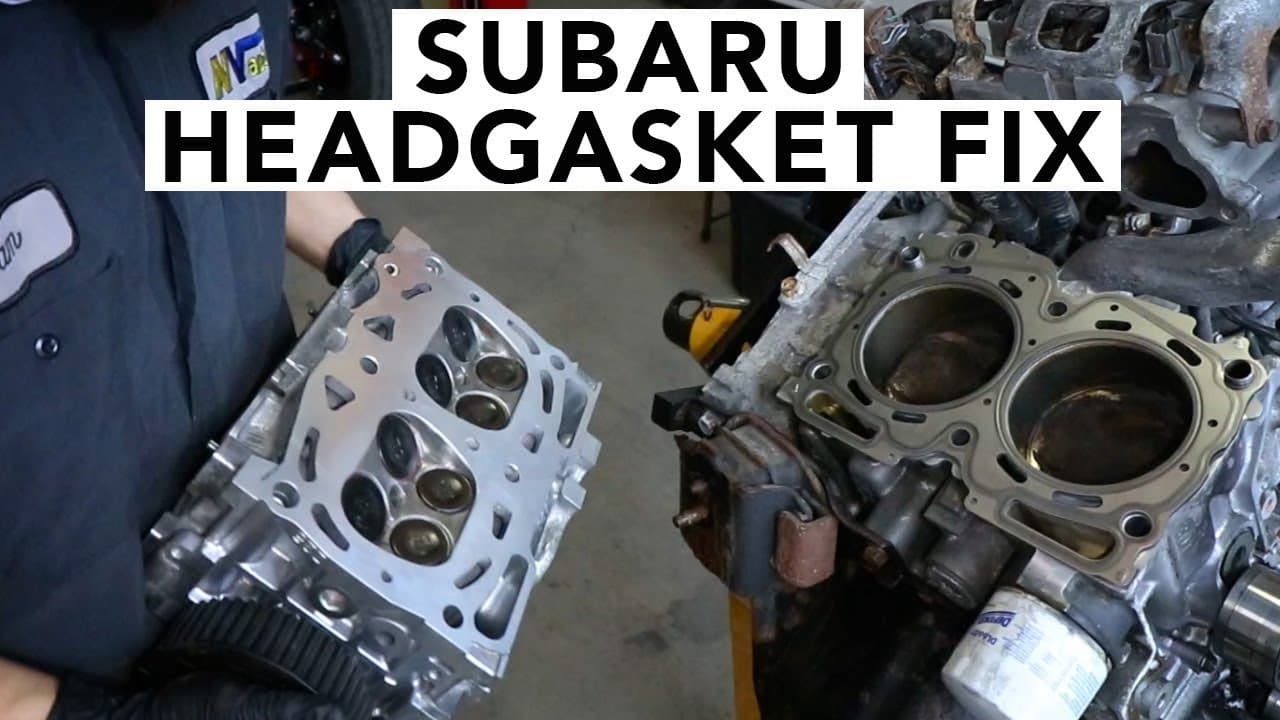 How To Replace Subaru Leaking Headgaskets SOHC EJ25