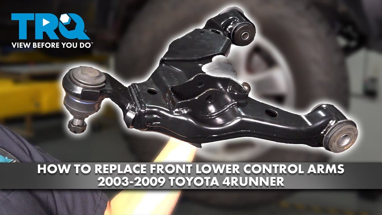 How to Replace Front Lower Control Arms 2003-2009 Toyota 4Runner