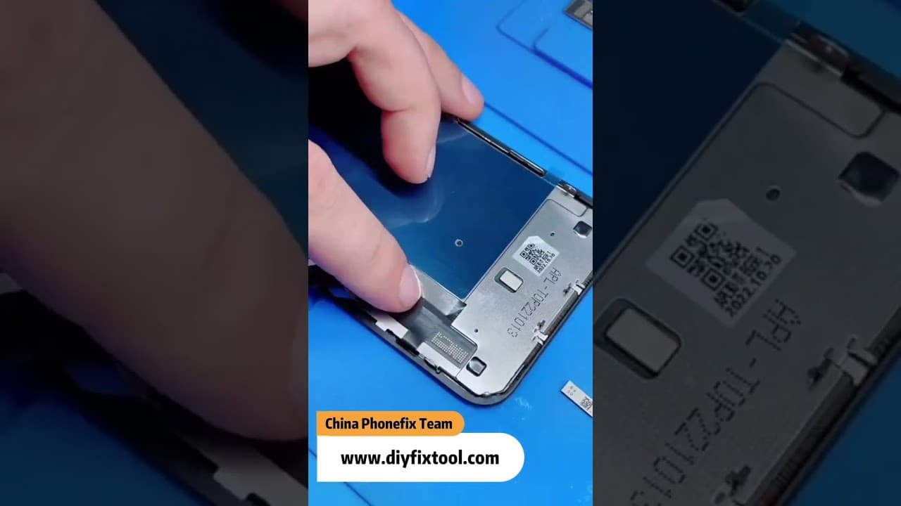 iPhone Screen Display IC Swap - Take Off IC Cover
