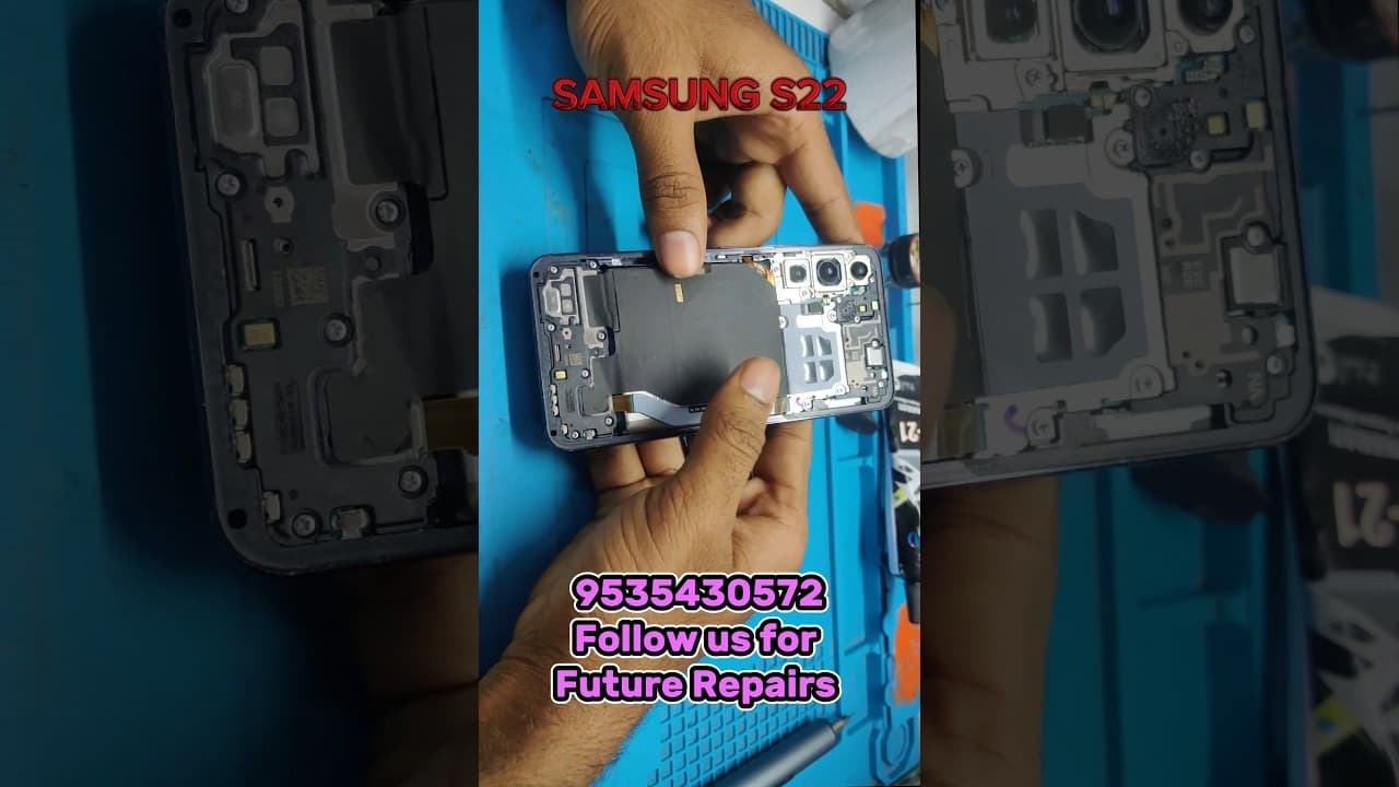 Galaxy S22 Battery Swollen? Safe OEM Cell Install & Seal in 25 Min | Fixma Mobile Repair Bangalore