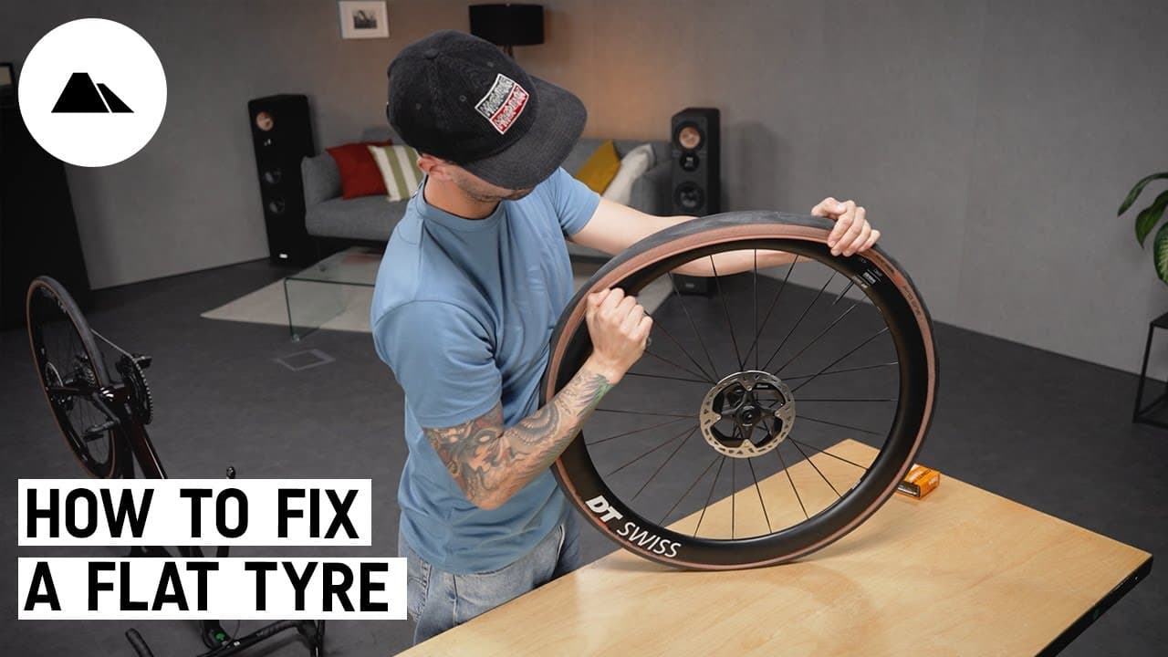 How to fix a flat tyre on your Canyon road or gravel bike