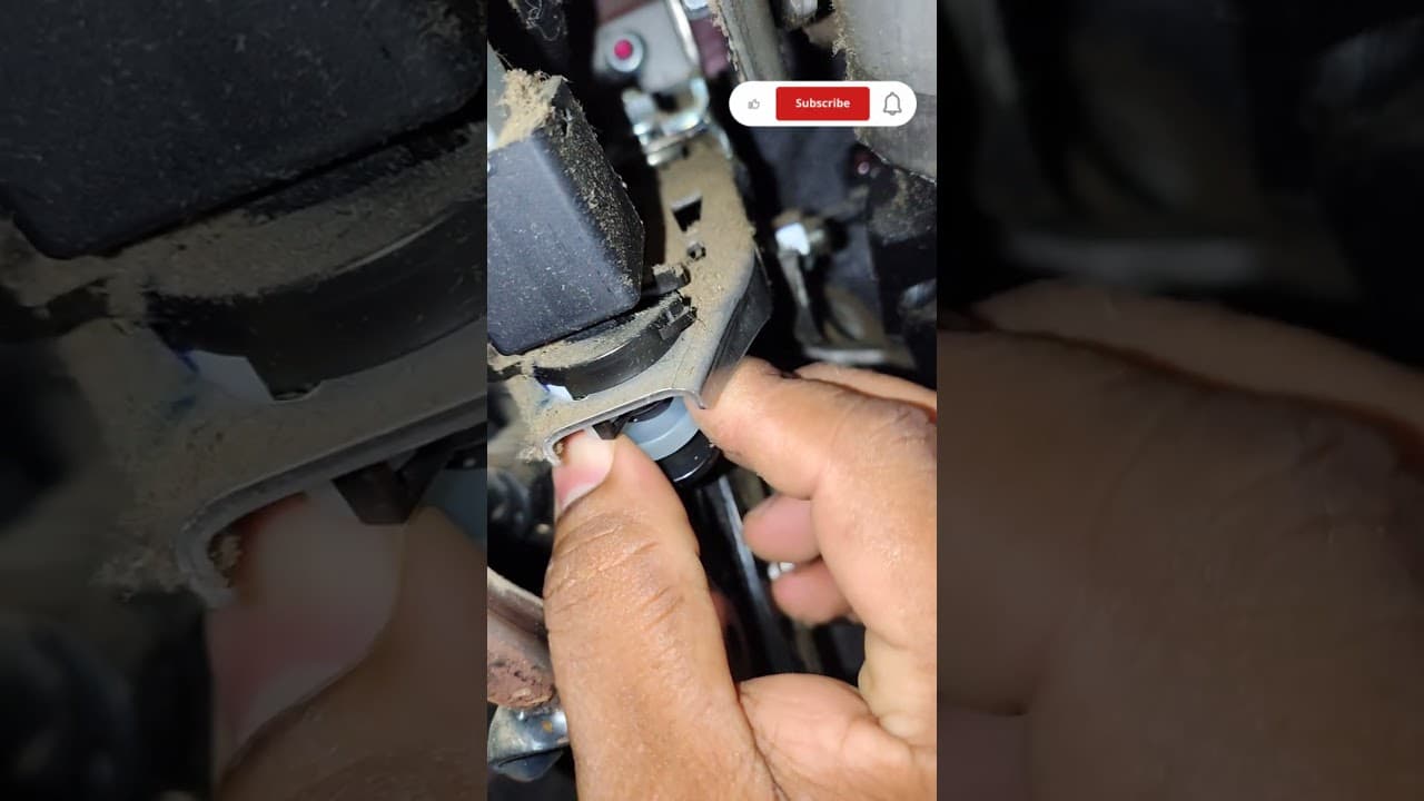 Brake switch stopper rubber replacement #automobiletech